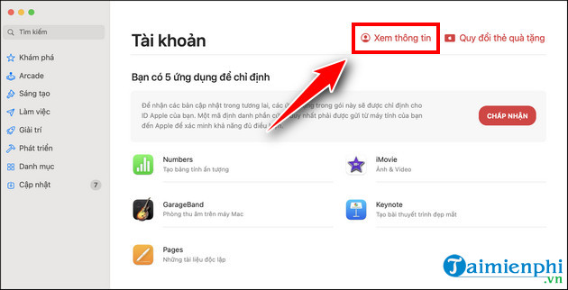 cach chuyen vung app store macbook